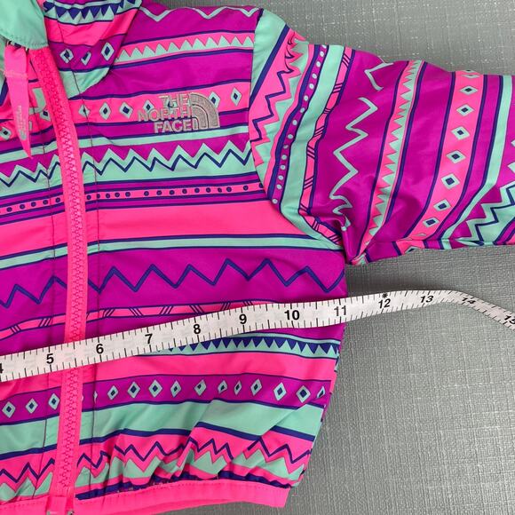 The North Face Girls Reversible Perrito Jacket 0-3 Months - Picture 11 of 12